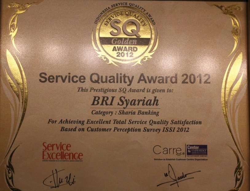 Service Quality 2012